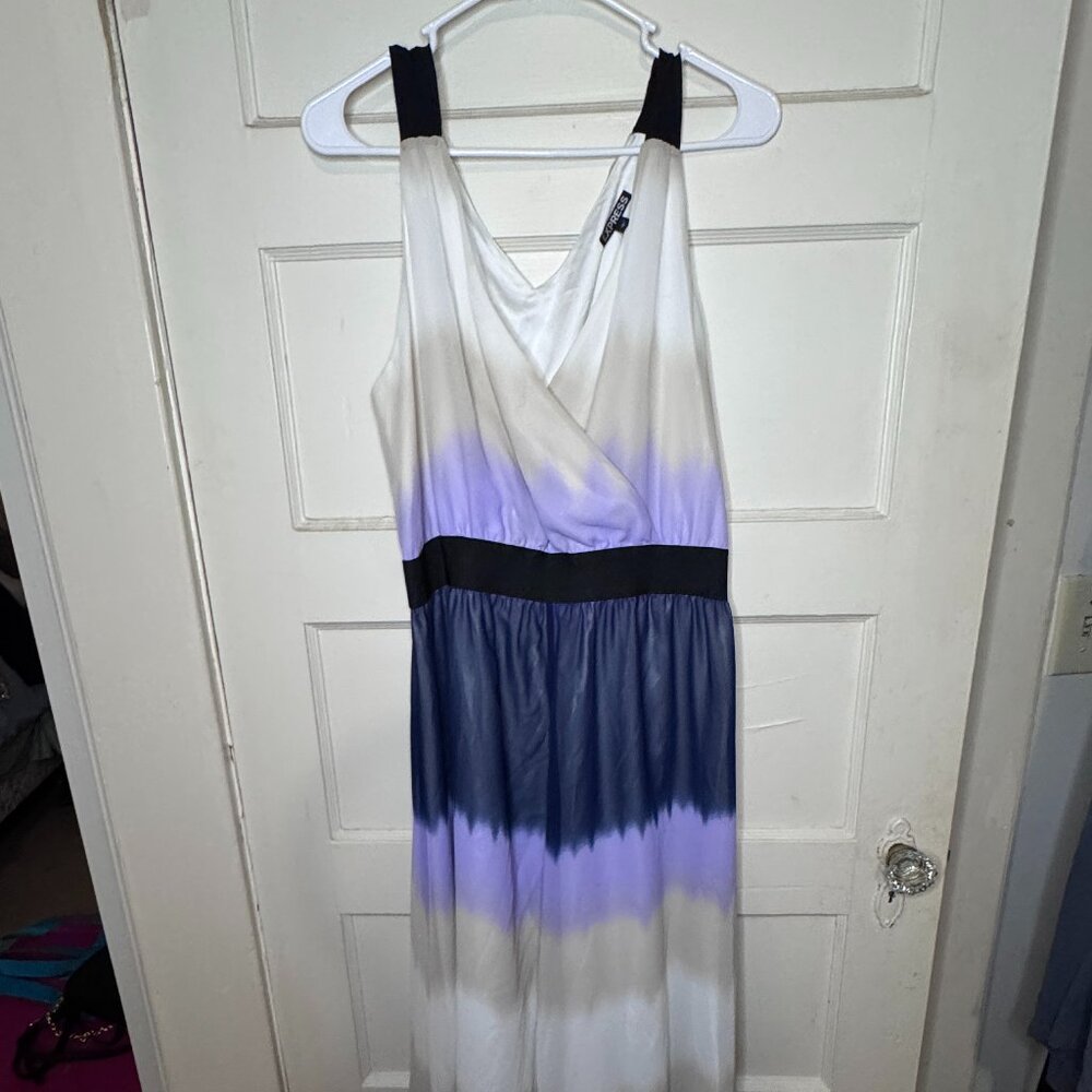 Express Ombré Maxi Dress